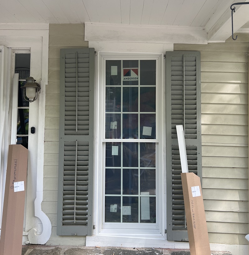 Extra long double hung